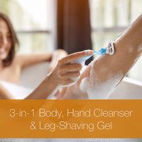 Thumbnail for Neutrogena Rainbath Cleansing Shower & Bath Gel, Daily Moisturizing Body Wash Cleanser & Shaving Gel for Men & Women, Clean-Rinsing Creamy Lather for Softer & Smoother Skin, Original Scent, 32 fl. Oz