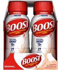 Thumbnail for BOOST Original Balanced Nutritional Drink, Creamy Strawberry, 8 FL OZ (Pack of 6)
