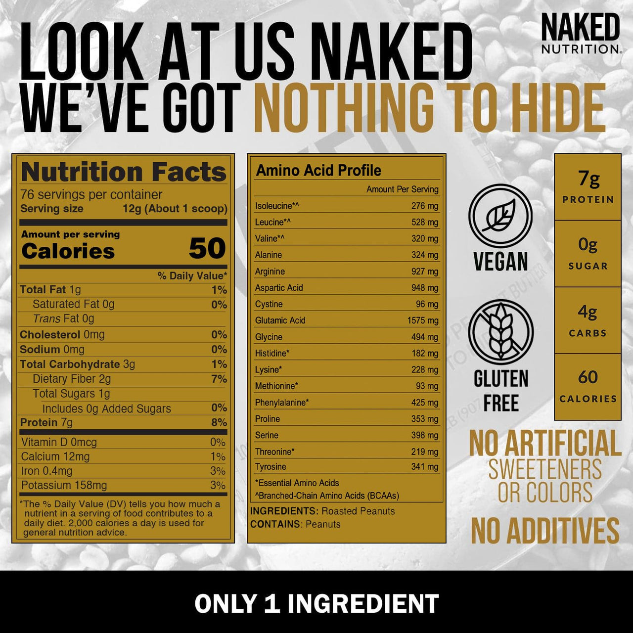 NAKED Whey Chocolate Protein Powder 5LB (60 Servings) + Chocolate Peanut Butter Powder (47 Servings) Bundle
