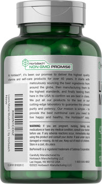 Thumbnail for Horbäach Lions Mane Mushroom Extract | 120 Capsules | Vegetarian, Non-GMO, Gluten Free Supplement