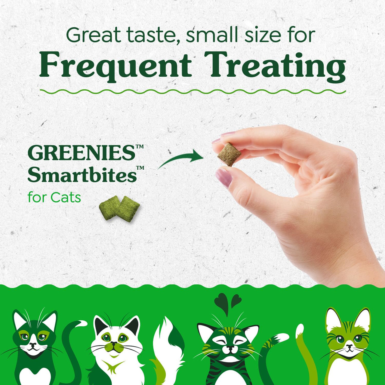 Greenies Feline Smartbites, Cat Treats Healthy Recipe, Indoor Cat Treats, Tuna Flavor, 2.1 oz. Pack