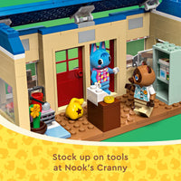 Thumbnail for LEGO Animal Crossing Nook’s Cranny & Rosie's House, Buildable Video Game Toy for Kids, Includes 2 Animal Crossing Toy Figures, Birthday Gift Idea for Girls and Boys Aged 7 and Up, 77050