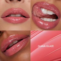 Thumbnail for ColourPop So Juicy Plumping Lip Gloss Balm - Hydrating Lip Gloss & Balm Hybrid with Peptides - Non-Sticky Formula - Visibly Plumps Lips & Delivers Buildable Color - Guava Glaze (0.07 oz)