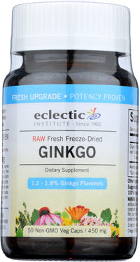 Thumbnail for Eclectic Ginkgo 450 Mg Fduv with Glass, Blue, 50 Count