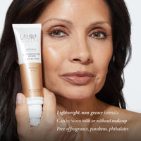 Thumbnail for LAURA GELLER NEW YORK Spackle Primer - Bronze - Super-Size 2 Fl Oz - Hyaluronic Acid Makeup Primer for Mature Skin