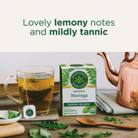 Thumbnail for Traditional Medicinals Tea, Organic Moringa Spearmint & Sage - Everyday Wellness - Kosher, Non-GMO, Caffeine-Free - 16 Tea Bags