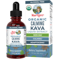 Thumbnail for MaryRuth Organics, Herbal Supplement Drop, Calmness & Relaxation, Pack of 1, USDA Kava Root, Sugar/Gluten Free, Support Sleep, Calm & Stress Relief, Vegan, Non-GMO, 30 Servings