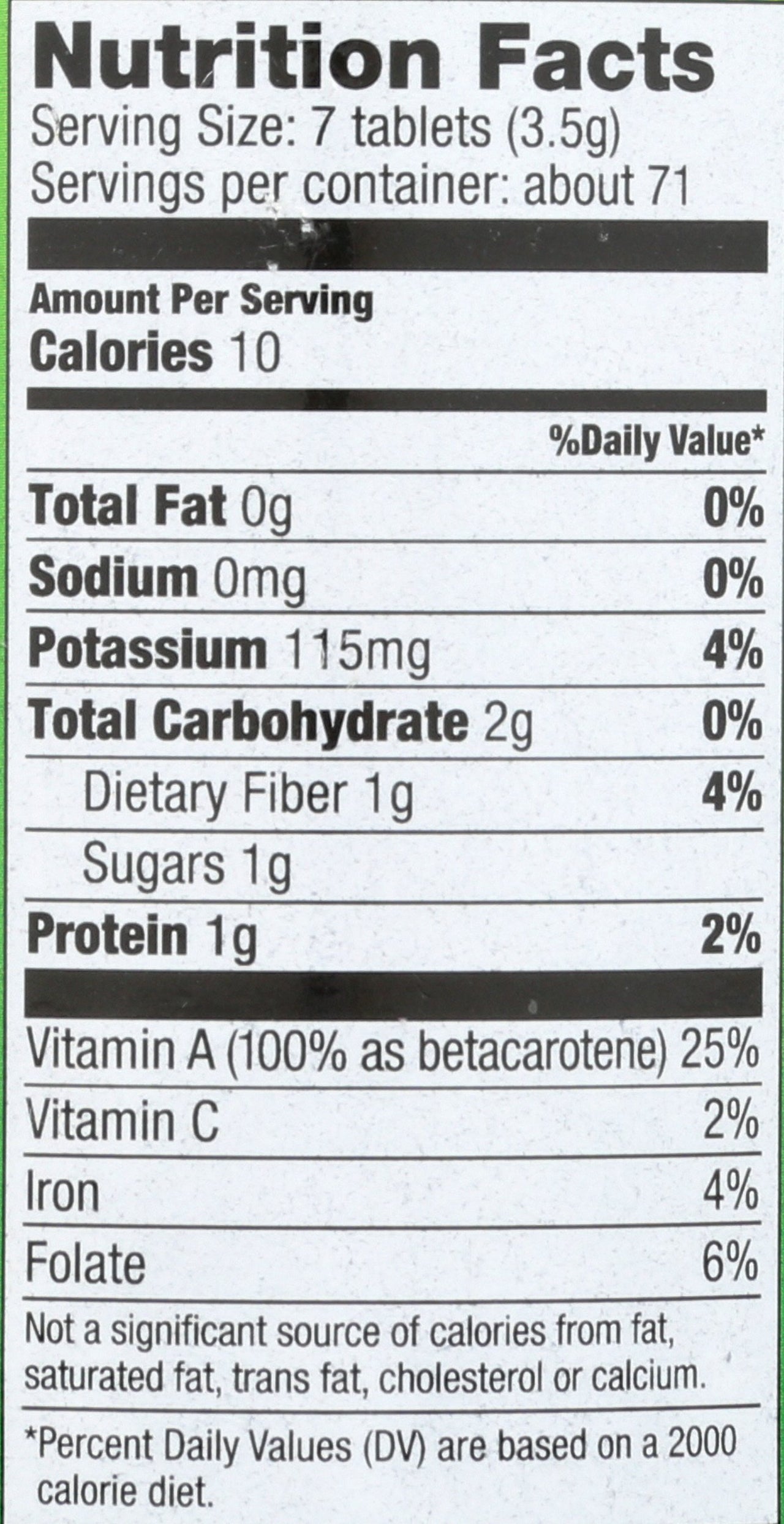 Pines Organic Barley Grass,500 mg,500 Count Tablets