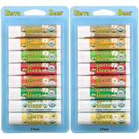 Thumbnail for Sierra Bees, Organic Lip Balms Combo Pack, 8 Count (Pack of 2) .15 oz (4.25 g) Each, GMO Free, Cruelty Free
