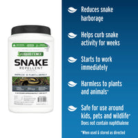 Thumbnail for Liquid Fence Snake Repellent Granules, Safe Around Kids and Pets When Used & Stored as Directed, Keep Snakes Out of Garden, Patio and Backyard, 2 lb