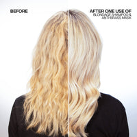 Thumbnail for Redken Blondage Express Anti-Brass Mask For Blonde & Highlighted Hair - Ultra-Pigmented Purple Mask For Blonde Hair