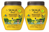 Thumbnail for SKALA Maracuja Passion Fruit - Vegan, Cruelty-Free, Silicone, Sulfate & Paraben Free - Brazilian Moisturizing & Nourishing Formula for Curls 2 Pack (1000g each)