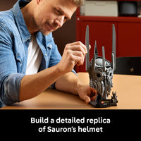 Thumbnail for LEGO Icons The Lord of The Rings: Sauron's Helmet - Building Set for Adults, Ages 18+ - Bedroom, Home Office, Book Shelf Decor - W/Sauron Minifigure - Gift for Birthdays - 11373