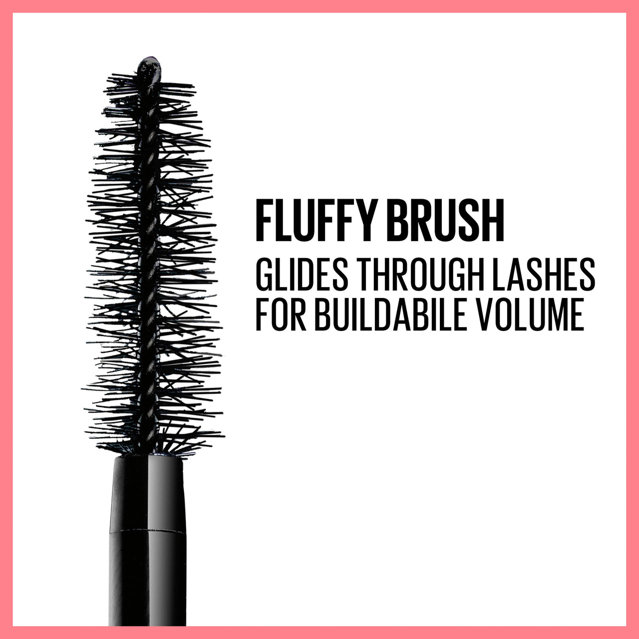 Maybelline New York Total Temptation Washable Mascara, Brownish Black, 0.27 fl. oz.
