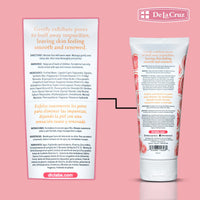 Thumbnail for De La Cruz Grapefruit Facial Scrub - Face Exfoliator Scrub with Vitamin E, Papaya and Aloe Vera (6 Ounce (Pack of 1))