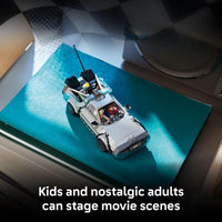 Thumbnail for LEGO Speed Champions Time Machine from Back to The Future Building Toy for Kids - Pretend Play & Display Car Toy W/ 2 Build Modes for Boys & Girls, Ages 9+ - Gift for Birthdays - 77256