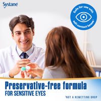 Thumbnail for Systane COMPLETE Preservative Free Dry Eye Drops, 0.34 fl oz, Contains Propylene Glycol 0.6%, Multi-Dose Lubricating Eye Drops for Irritation & Dryness, Hydrating & Soothing