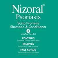 Thumbnail for Nizoral Psoriasis Shampoo & Conditioner - Effective Scalp Psoriasis Treatment, 11 Ounce (Pack of 2)