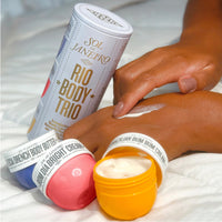 Thumbnail for SOL DE JANEIRO Rio Trio Mini Vanilla Body Cream Discovery Set - Brazilian Bum Bum Cream, Delicia Drench Body Butter, Bom Dia Bright 50 ml - Amazon Exclusive Trial Set ($48 value)