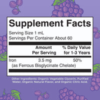 Thumbnail for MaryRuth's Iron Supplement for Toddlers | Liquid Iron Supplement for Children Ages 1-3 | Iron Supplement for Iron Deficiency | Ferrochel | Sugar Free | Vegan | Non-GMO | Gluten Free | 2 Fl Oz