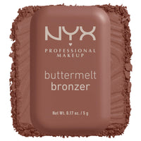 Thumbnail for NYX PROFESSIONAL MAKEUP Matte Buttermelt Bronzer, Longwear Face Makeup with Up to 12 Hours of Wear, Vegan Formula - Butta Off (Medium Deep Golden)