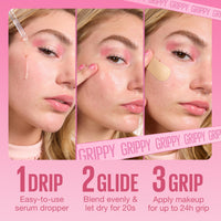 Thumbnail for Maybelline Grippy Serum Primer, Hydrating Makeup Primer with 2% Niacinamide For Up To 24HR Make Up Wear, Clear, 1 Count