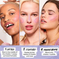 Thumbnail for Kosas Blush is Life – Talc-Free Dimensional Blush Baked with Squalane & Hyaluronic Acid – Long Wear, Safe for Sensitive Skin - Adrenaline
