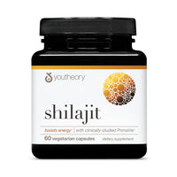 Thumbnail for Youtheory Shilajit - PrimaVie Himalayan Shilajit Capsules - Supports Energy, Stamina & Endurance* - Gluten Free - 60 Capsules (30-Day Supply)