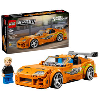 Thumbnail for Lego 77260 Speed Champion Fast and Furious Toyota Supra MK4 Toy, Birthday Present, Blocks, Boys, Girls, Children, 10, 11, 12, Elementary School, Vehicle, Car, Mini Car, Pretend Play, Pretend Play Game
