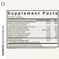 Thumbnail for Codeage Women’s Multivitamin - Vitamins A, C, D3, E, B6, B12, Folate, Calcium, Magnesium, Iron, Dong Quai, Probiotics - 1 Capsule Per Serving - Daily Vitamin Pills for Women - Non-GMO - 30 Capsules