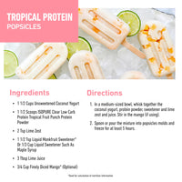Thumbnail for Isopure Clear Whey Isolate Protein Powder, Lactose Free, Gluten Free, Naturally Flavored, Tropical Punch, 20g Protein Per Serving, 1.9 Lbs, 36 Servings (Packaging May Vary)