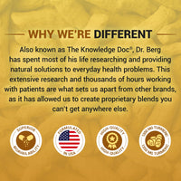 Thumbnail for Dr. Berg (Only 2 Per Day) Turmeric Supplement with Black Pepper (BioPerine) - 1350 mg Turmeric Curcumin Supplement with 95% Curcuminoids – Turmeric Curcumin with Black Pepper – 60 Turmeric Capsules