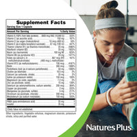 Thumbnail for NaturesPlus Ultra One Daily Iron Free - 90 Fast-Acting Capsules - Multivitamin & Mineral with Beta Carotene - Vegan, Gluten Free - 90 Servings