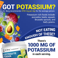 Thumbnail for Dr. Berg Zero Sugar Hydration Keto Electrolyte Powder - Enhanced w/ 1000 mg of Potassium & Real Pink Himalayan Salt (NOT Table Salt) - Lemonade Flavor Hydration Drink Mix Supplement - 50 Servings