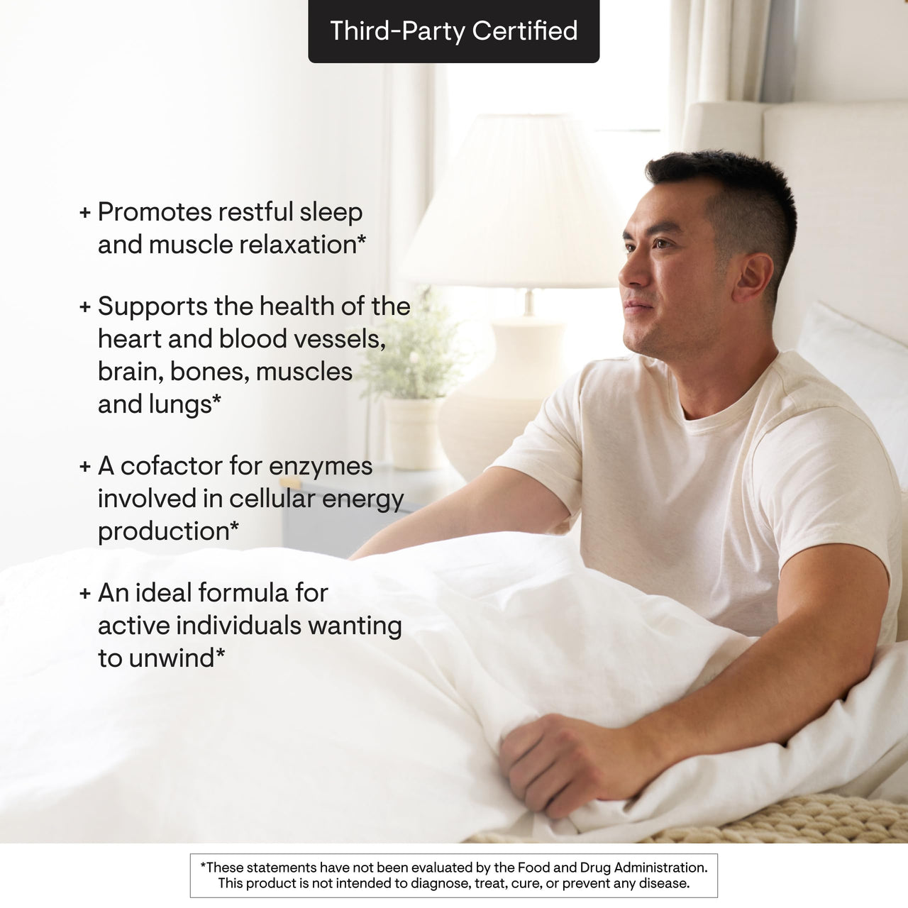 THORNE - Magnesium Glycinate - Supports Restful Sleep, Muscle Relaxation, Heart Health & Metabolism* - Chelated Magnesium Capsules - Third-Party Certified - Gluten, Dairy & Soy-Free - 90 Servings