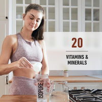 Thumbnail for Isopure Low Carb 100% Pure Whey Isolate Protein Powder, Gluten Free, With Vitamins, Dutch Chocolate, 25g Protein Per Serving, 1 Lb, 14 Servings (Packaging May Vary)
