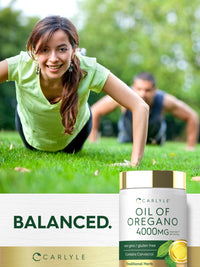 Thumbnail for Carlyle Oregano Oil Supplement | 150 Softgel Capsules | Contains Carvacrol | Non-GMO & Gluten Free Formula
