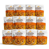 Thumbnail for Catalina Crunch Protein Grab & Go Snack Mix with Cheese Crisps | 16g Protein, 2g Sugar per Pouch | Good Source of Fiber, Keto, Gluten Free | Cheddar, 1.85 oz (Pack of 12)