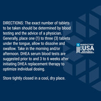 Thumbnail for Life Extension DHEA 25 mg – Hormone Balance Supplement, Memory, Muscle Health, Bone Health, Men’s Health, Women’s Health, Gluten-Free, Non-GMO, Vegetarian, 100 Dissolve-in-Mouth Tablets