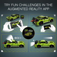 Thumbnail for LEGO Technic Ford Mustang Shelby GT500 Toy Car - Building Toy for Boys & Girls, Ages 9+ Years - Pull Back Car W/AR App for Pretend Play - Gift Ideas - 42138
