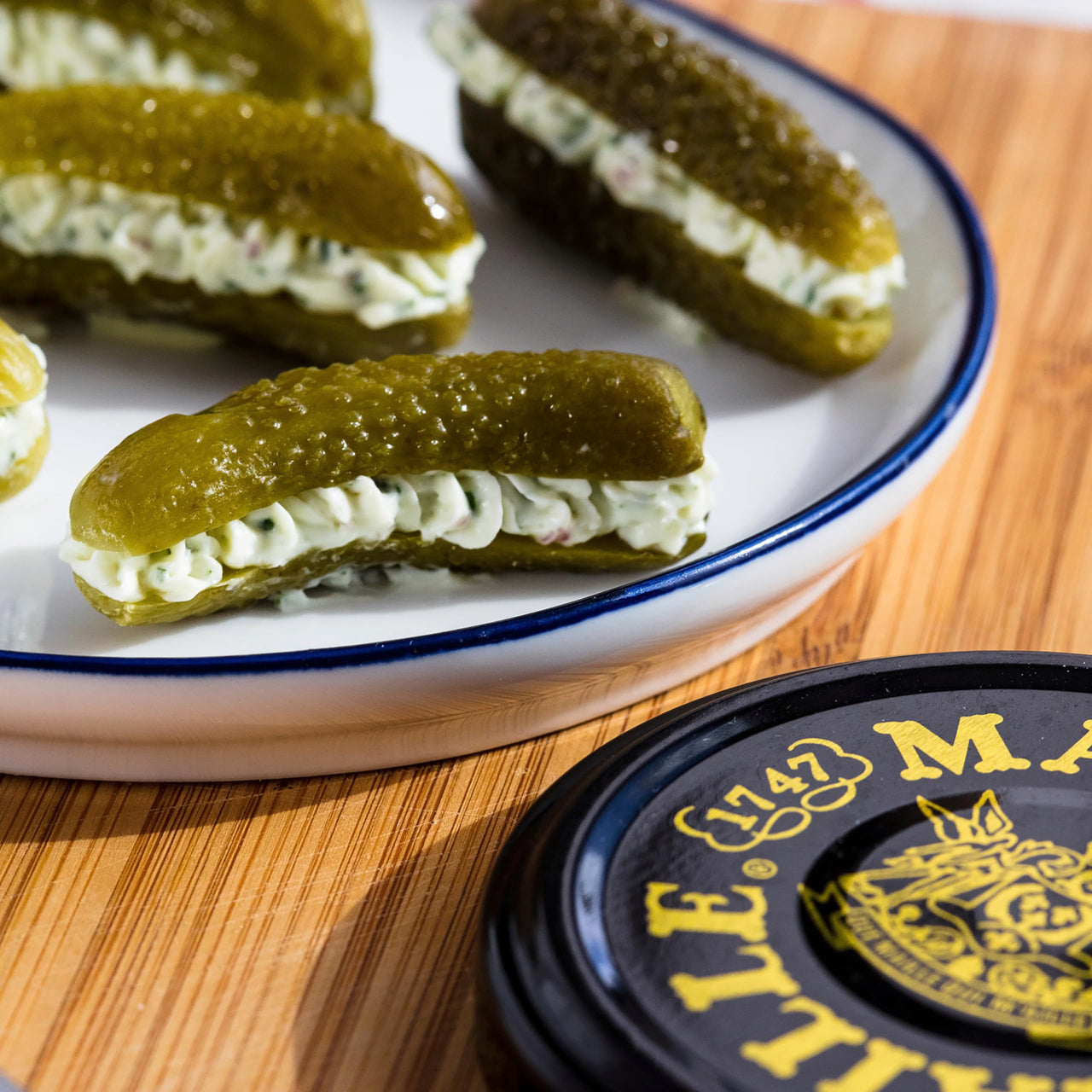 Maille Pickles Cornichons Original Pack of 12 The perfect cornichon for garnishing a gourmet sandwich or snacking Product of France 13.5 oz