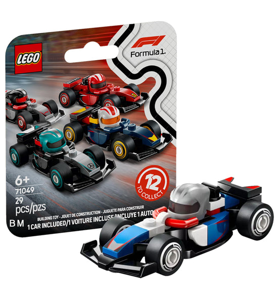 LEGO F1 Collectible Race Car, Visa Cash Up RB | VCARB F1 Team Race Car [71049-8]