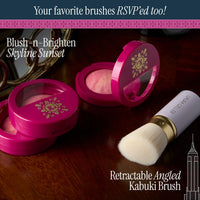 Thumbnail for LAURA GELLER NEW YORK Limited Edition Baked Blush-n-Brighten Marbleized Blush - Skyline Sunset - Pink Color for Cheeks