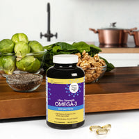 Thumbnail for InnovixLabs Ultra Strength Omega 3 Fish Oil Supplements - Enteric Coated Burpless Fish Oil - IFOS Certified Omega 3 Fatty Acid Supplements - 200 Omega 3 Supplement Pills