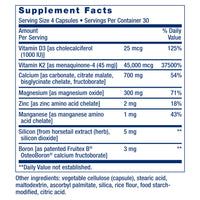 Thumbnail for Life Extension Bone Restore Elite Calcium Supplement with Super Potent K2, Calcium, Vitamin D3, Magnesium, Boron, zinc, Vitamin K2, for Bone Health, Gluten-Free, Non-GMO, 120 Capsules