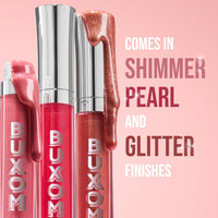 Thumbnail for Buxom Full-On Plumping Lip Polish, Tinted Lip Plumper Gloss with Peptides & Vitamin E, High-Shine Lip Gloss that Nourishes, Vegan, AO Clair (Pinky Mauve with Golden Shimmer)