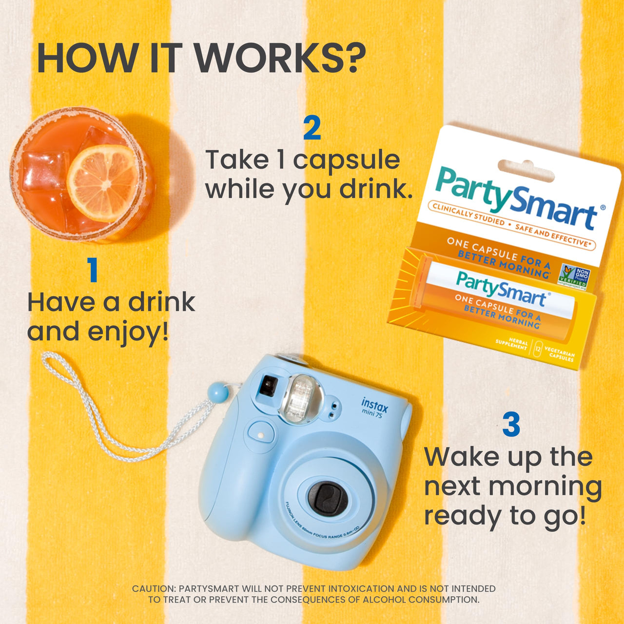 Himalaya PartySmart, 12 Capsule Tube - Alcohol Breakdown Liver Support for a Better Morning After Drinking - Plant Based, Vegan, Non-GMO, Gluten Free, Clinically Studied