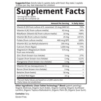 Thumbnail for Garden of Life Calcium Supplement - Living Calcium Advanced Formula, D3, K2 and Magnesium for Absorption, 120 Vegetarian Caplets