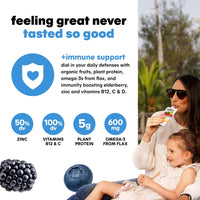 Thumbnail for Noka Organic Super Berry Superfood Smoothie 4Pk, 4.22 Oz