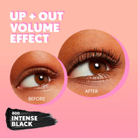 Thumbnail for COVERGIRL Clean Fresh Yummy Gloss - My Strawbooty + Eye Enhancer, Intense Black, 3D Mascara